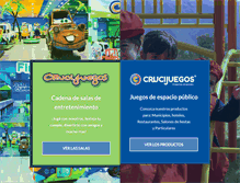 Tablet Screenshot of crucijuegos.com